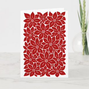 Poinsettia Card