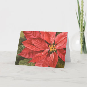 Poinsettia Christmas Card 09CCS2-9