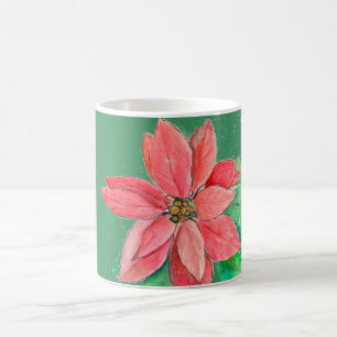 Poinsettia  coffee mug