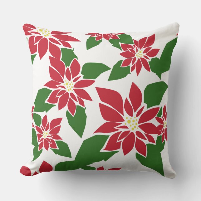 Poinsettia Cushion (Front)