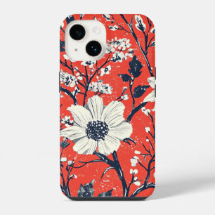 Poinsettia Floral Christmas Pattern (18) iPhone 14 Case