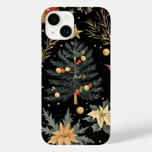 Poinsettia Floral Christmas Pattern (21) Case-Mate iPhone 14 Case