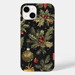 Poinsettia Floral Christmas Pattern (22) Case-Mate iPhone 14 Case