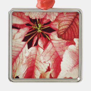 Poinsettia Metal Tree Decoration