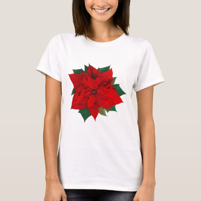 Poinsettia.png T-Shirt (Front)