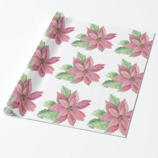 Poinsettia Wrapping Paper