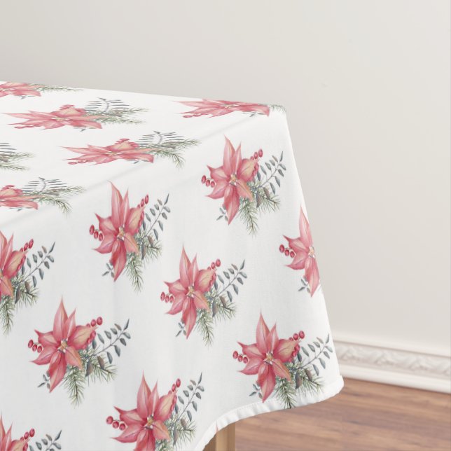 Poinsettias Tablecloth (In Situ)