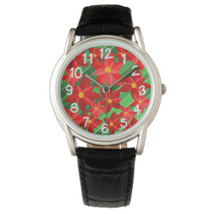 Poinsettias Watch