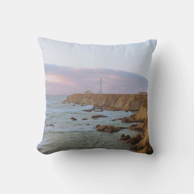 Point Arena Lighthouse4 Cushion (Front)