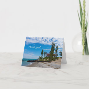 Point Betsie Light Thank You Card