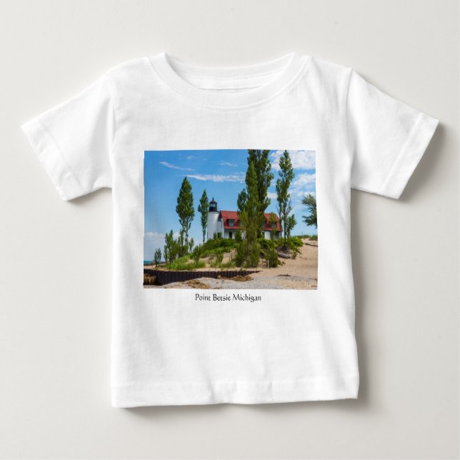Point Betsie Lighthouse Baby T-Shirt (Front)