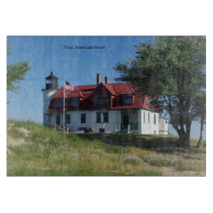 Point Betsie Lighthouse cutting board