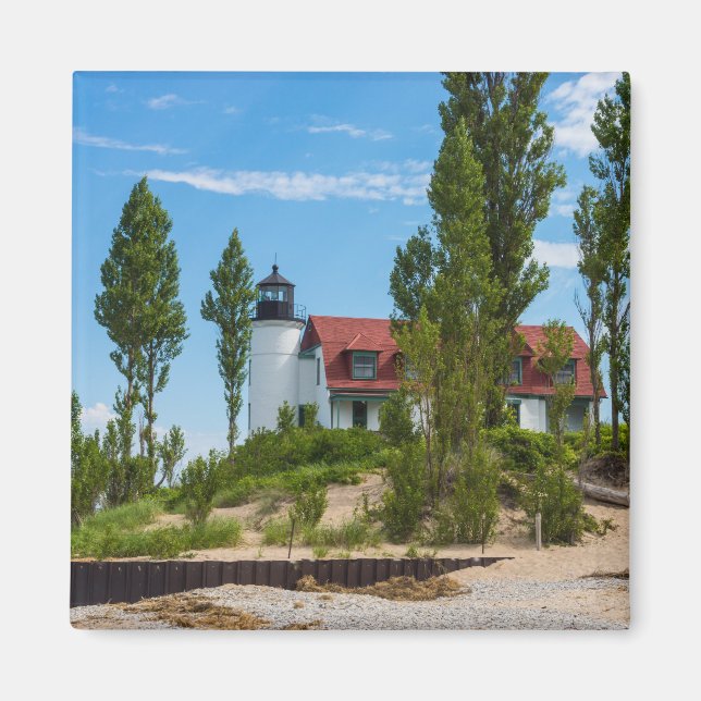 Point Betsie Lighthouse Magnet (Front)