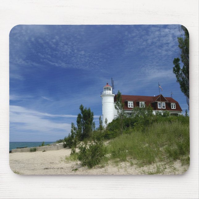 Point Betsie Lighthouse Mouse Pad (Front)