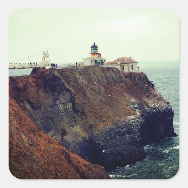 Point Bonita Lighthouse #1 Stickers (Front)