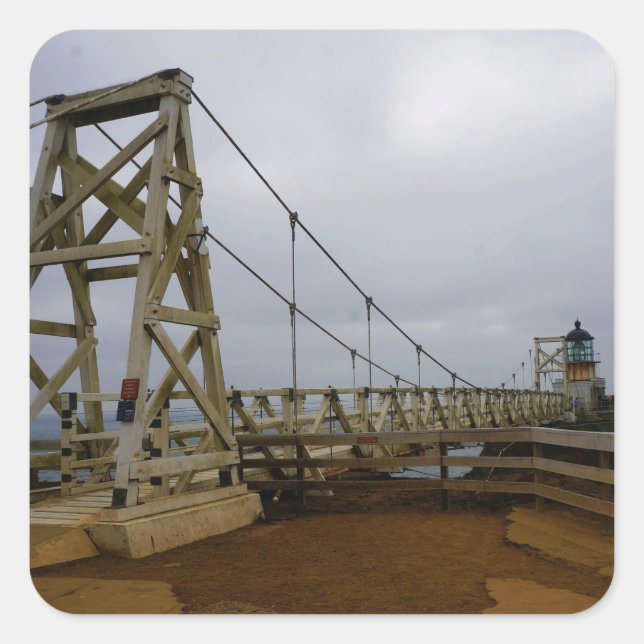 Point Bonita Lighthouse #2-1 Stickers (Front)