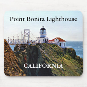 Point Bonita Lighthouse, California Mousepad