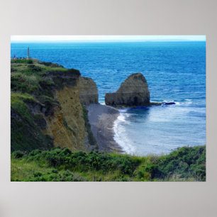 Point Du Hoc Normandy, France Poster