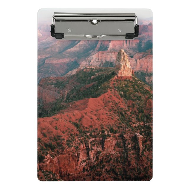 Point Imperial and Mount Hayden at Sunset Mini Clipboard (Front)