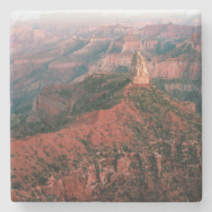 Point Imperial and Mount Hayden at Sunset Stone Coaster