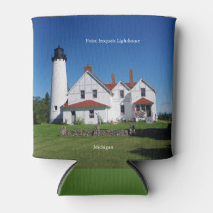 Point Iroquois Lighthouse can cooler