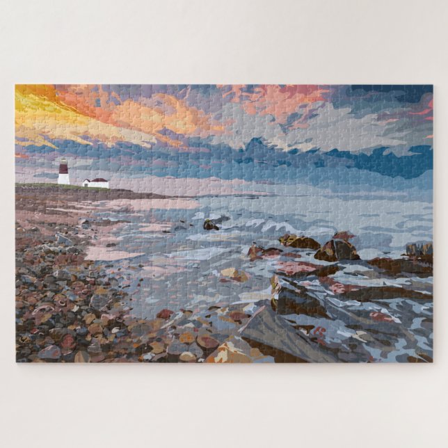 Point Judith Jigsaw Puzzle (Horizontal)