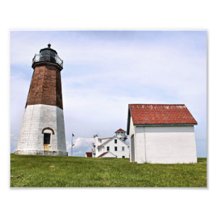 Point Judith Lighthouse, Rhode Island Photo Print