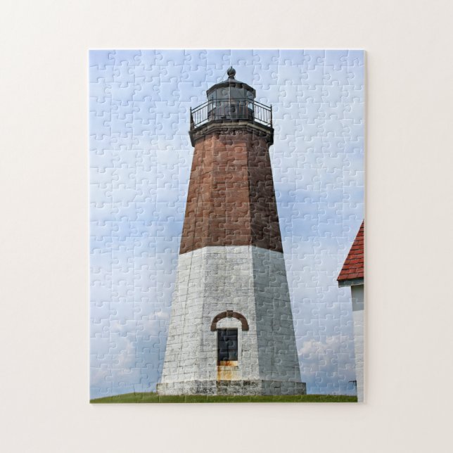 Point Judith Lighthouse, Rhode Island Puzzle (Vertical)