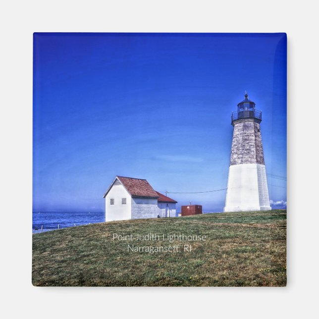 Point Judith Lighthouse, RI Magnet (Front)