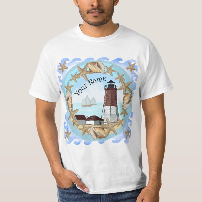 Point Judith Lighthouse t-shirt (Front)