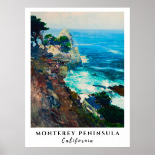 Point Lobos Monterey Peninsula California Seascape Poster