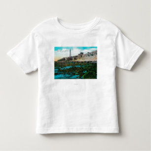 Point Loma and Lighthouse at Low Tide Toddler T-Shirt