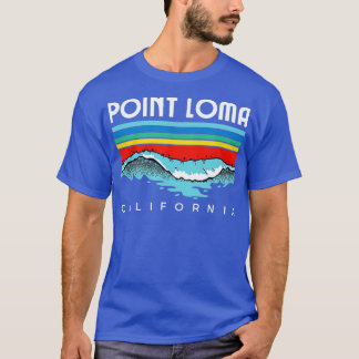 Point Loma California Vintage Retro  T-Shirt