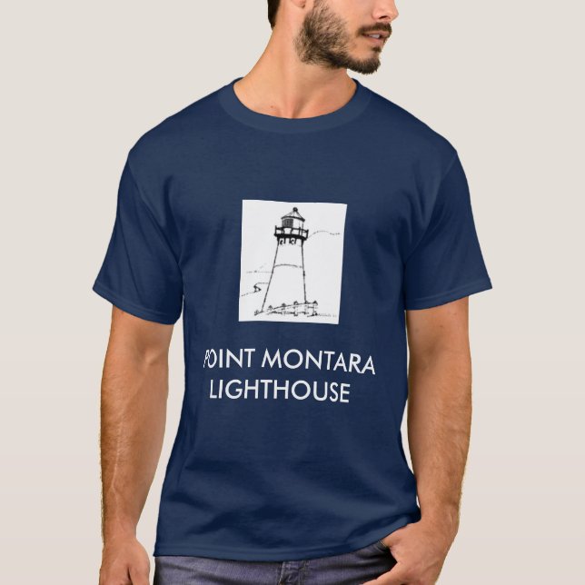 Point Montara Lighthouse T-Shirt (Front)
