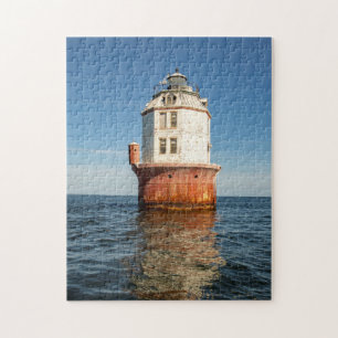 Point No Point Lighthouse Jigsaw Puzzle