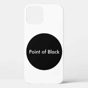 Point of Black iPhone 12 Case