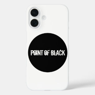 Point of Black iPhone 16 Case