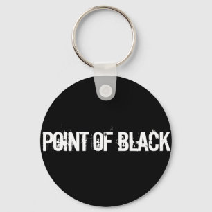 "Point of Black" Key Ring