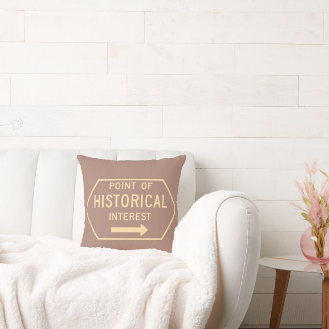 Point of Historical Interest Cushion (Couch)