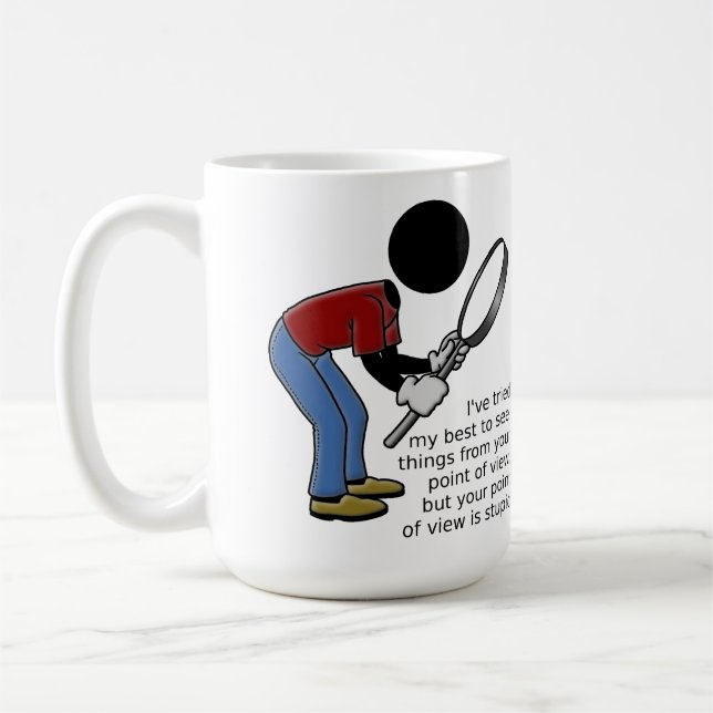Point of View is Stupid Mug (Left)