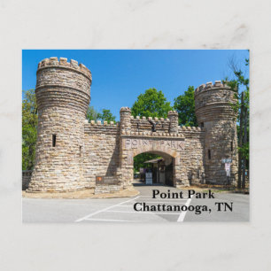 Point Park at Lookout Mountain in Tennessee Postcard