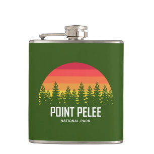 Point Pelee National Park Ontario Canada Hip Flask