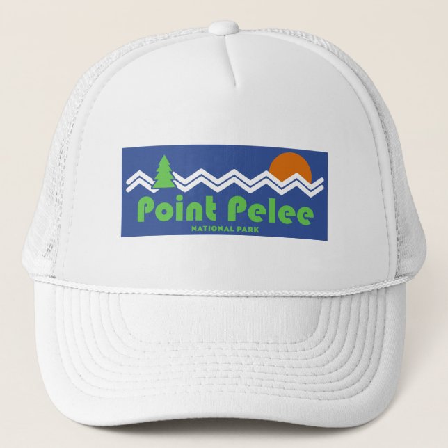 Point Pelee National Park Retro Trucker Hat (Front)