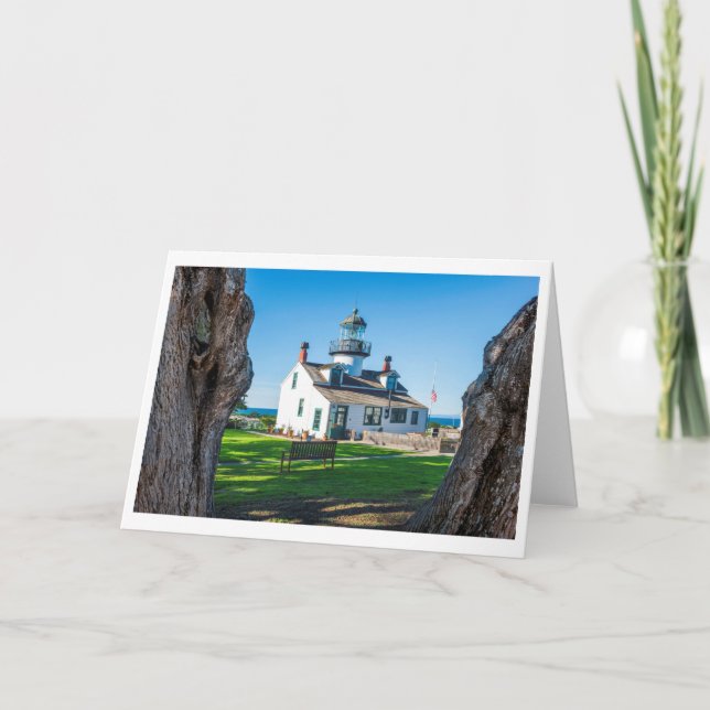 Point Pinos LIghthouse Greeting Card (Front)