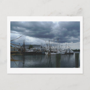 Point Pleasant Beach Fishing Boats Postcard