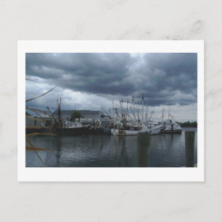 Point Pleasant Beach Fishing Boats Postcard