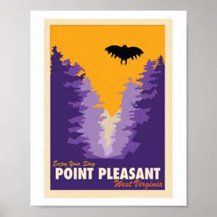 Point Pleasant Tourism Postcard Classic Poster