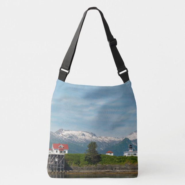 Point Retreat Lighthouse Crossbody Bag (Front)