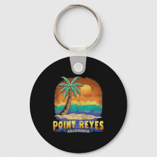 Point Reyes California Vintage Distressed Souvenir Key Ring