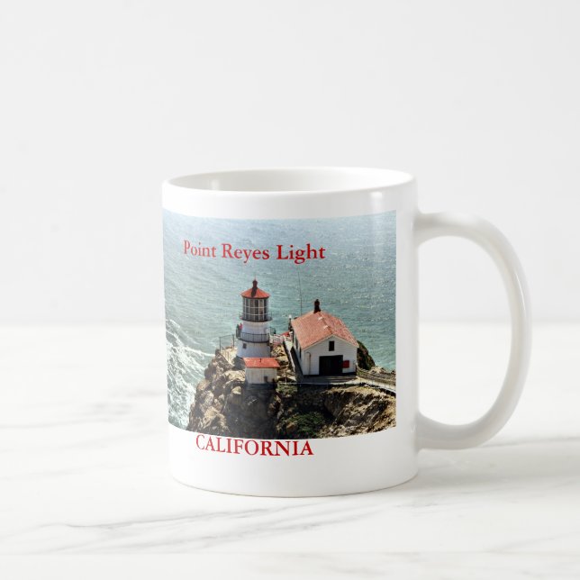 Point Reyes Light, California Mug (Right)